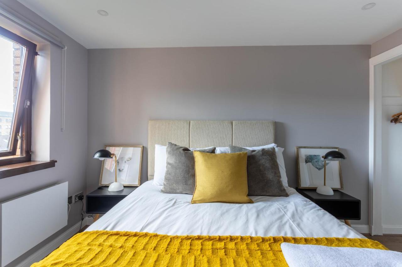 Stunning 1 Bed Merchant City Apartment With Parking Glasgow Exterior photo