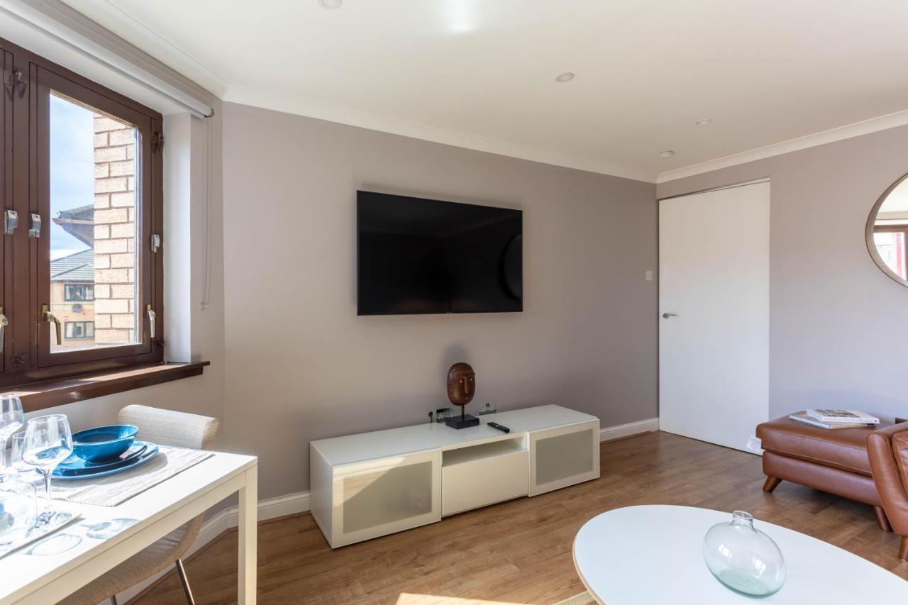 Stunning 1 Bed Merchant City Apartment With Parking Glasgow Exterior photo