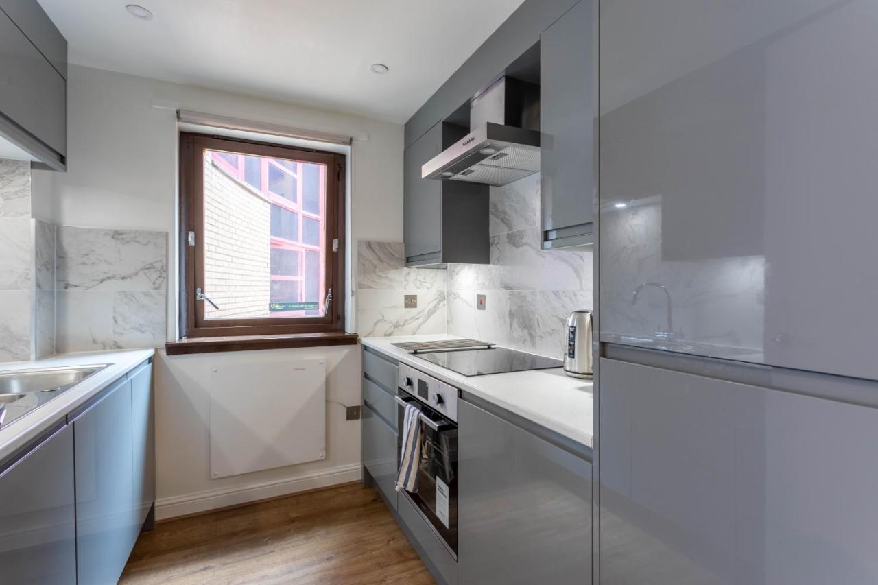 Stunning 1 Bed Merchant City Apartment With Parking Glasgow Exterior photo